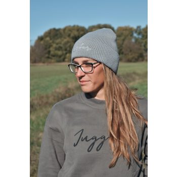 Grey knit beanie - Sapka