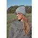 Grey knit beanie - Sapka