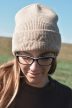 Latte knit beanie - Sapka